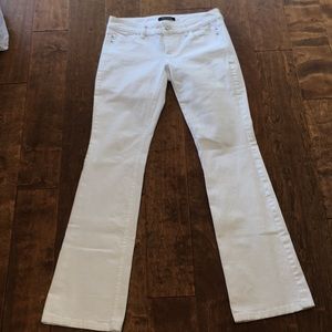 White House Black Market White Jeans Sz 2R